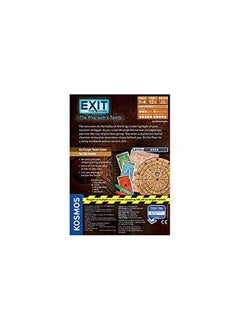 Thames & Kosmos Exit The Pharaoh'S Tomb ; Exit The Game A Kosmos Game ; Kennerspiel Des Jahres Winner ; Familyfriendly Cardbased Athome Escape Room Experience For 1 To 4 Players Ages 12+  - Image 2