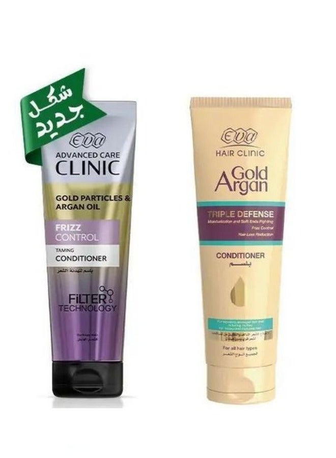 Eva Hair Conditioner With Gold Argan - 230 Ml - Image 1