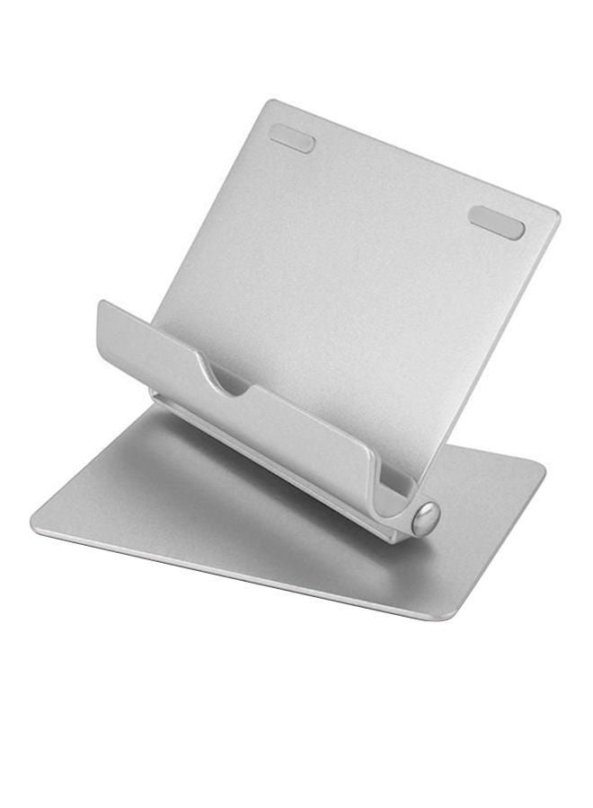NIBEMINENT Aluminum Alloy Phone Stand For Apple iPhone/iPad silver  - Image 1
