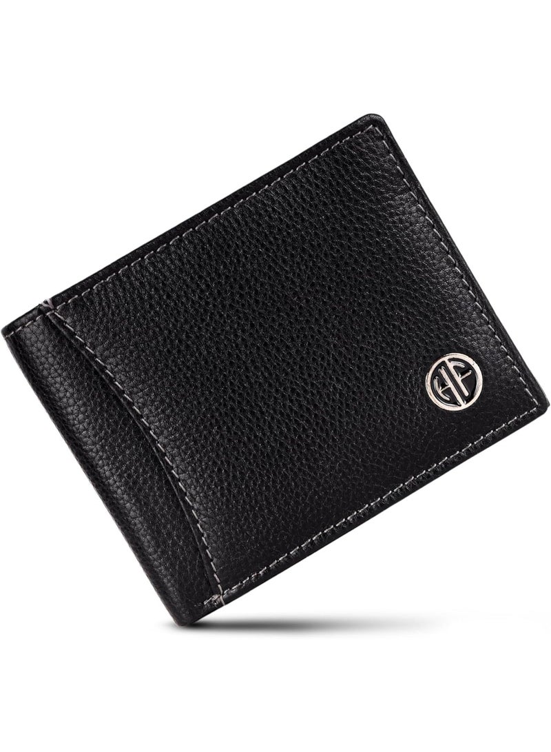 HAMMONDS FLYCATCHER RFID Protected Bi-Fold Wallet for Men Leather Original, Mens Wallet, Leather Wallets for Men, Stylish Purse with 6 Card Slots, 3 ID Slot, Coin Pocket, Gift for Mens - Image 2