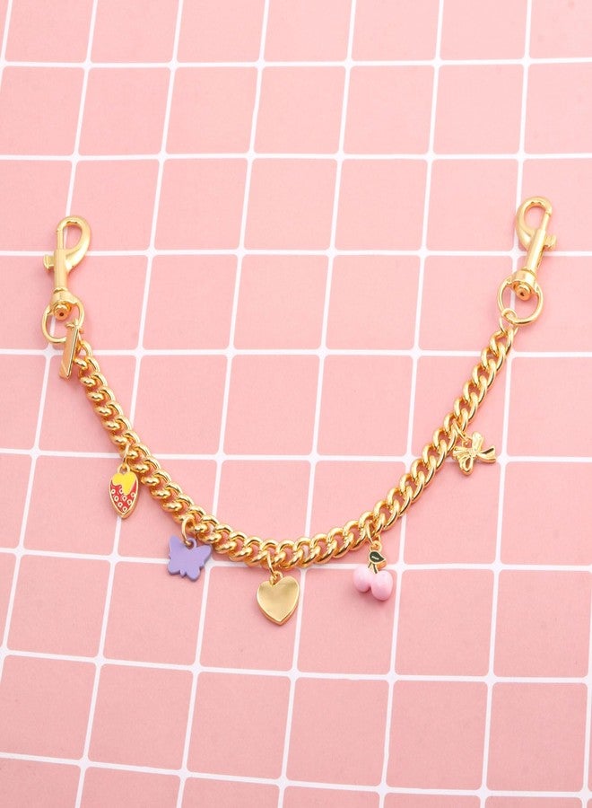 SORGERLY Bag Purse Charm Chain for Handbags - Gold Key Chain Accessories - Cute Keychain Gifts for Women, Medium, Metal - Image 4