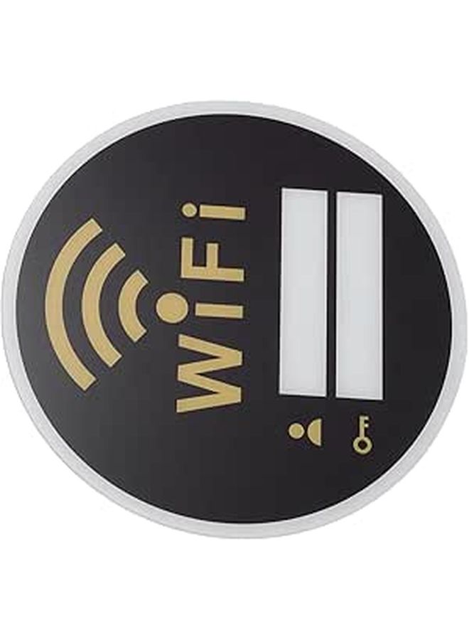 Modern Acrylic Wifi Password Sign Wall Sticker For Home And Hotel Decoration - Image 1