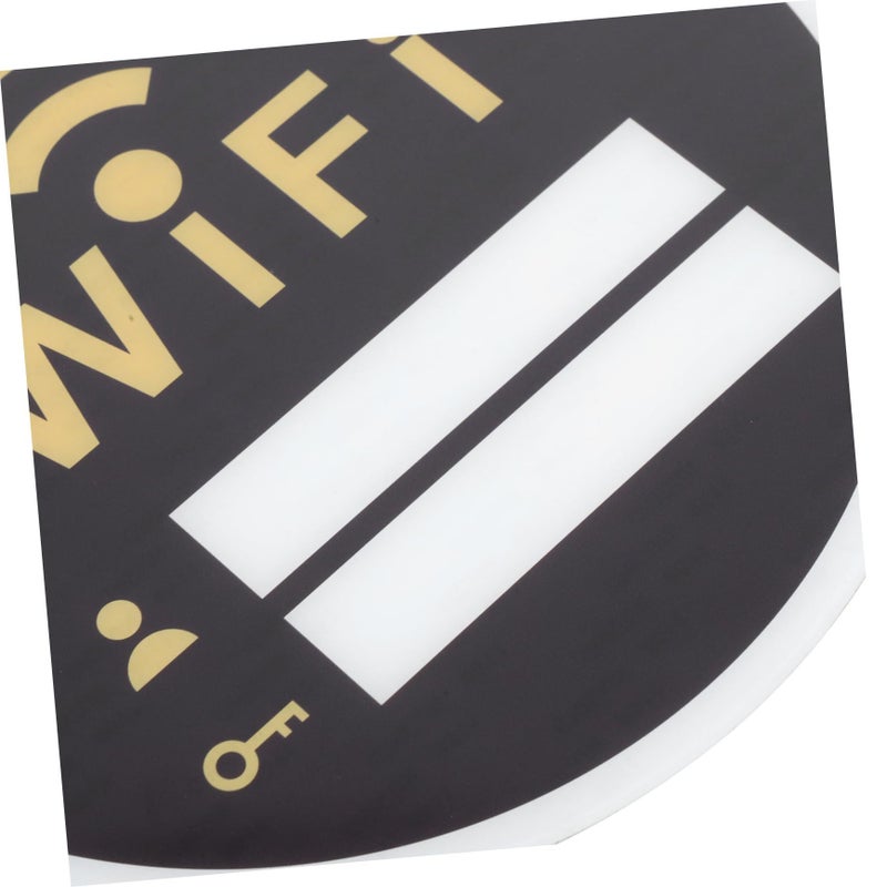 Modern Acrylic Wifi Password Sign Wall Sticker For Home And Hotel Decoration - Image 4
