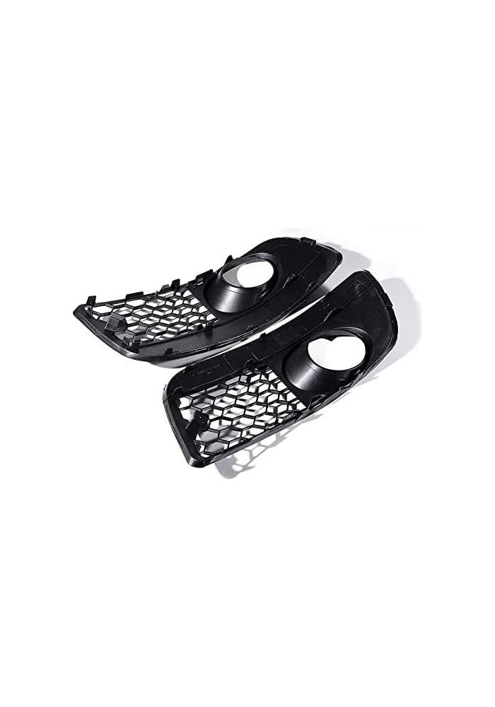 TX Racing Hex Mesh Honeycomb Style Fog Light Grille with Air Vent Intake for 2006-2009 Golf GTI MK5 / Jetta GLI MK5 - Image 5