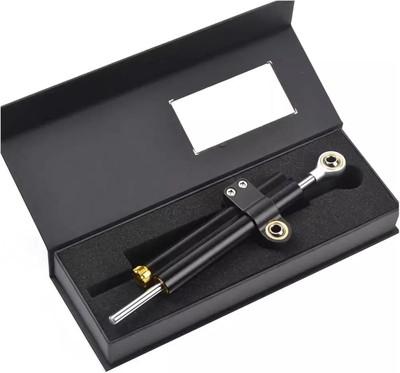 قوس مثبت مثبط توجيه دراجة نارية أسود مزدوج الأنبوب لـ CFMOTO 450SR 2023 2024 - Image 1