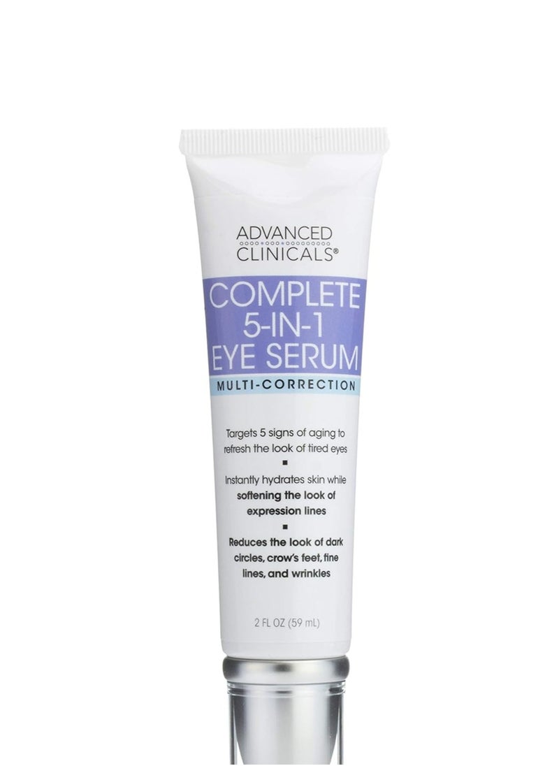 Advanced Clinicals 5-in-1 Anti-Aging Eye Serum 59ml