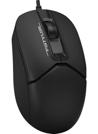 A4TECH A4 TECH FM12 OPTICAL MOUSE USB BLACK 1200 DPI  - Image 1