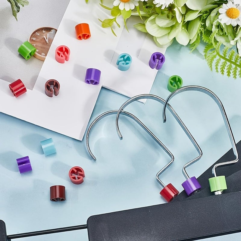Apple Green 100pcs Color Coded Hanger Labels for 3.5mm Hangers - Image 3