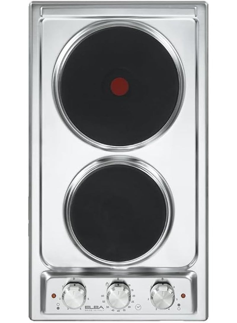 إلبا البا مسطح كهرباء 30 سم 2 عين أستانلس EN30-02TXD - Image 1