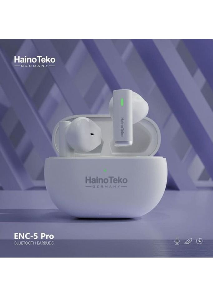 Haino Teko ENC-5 Pro Wireless EarBuds For iPhones and Android