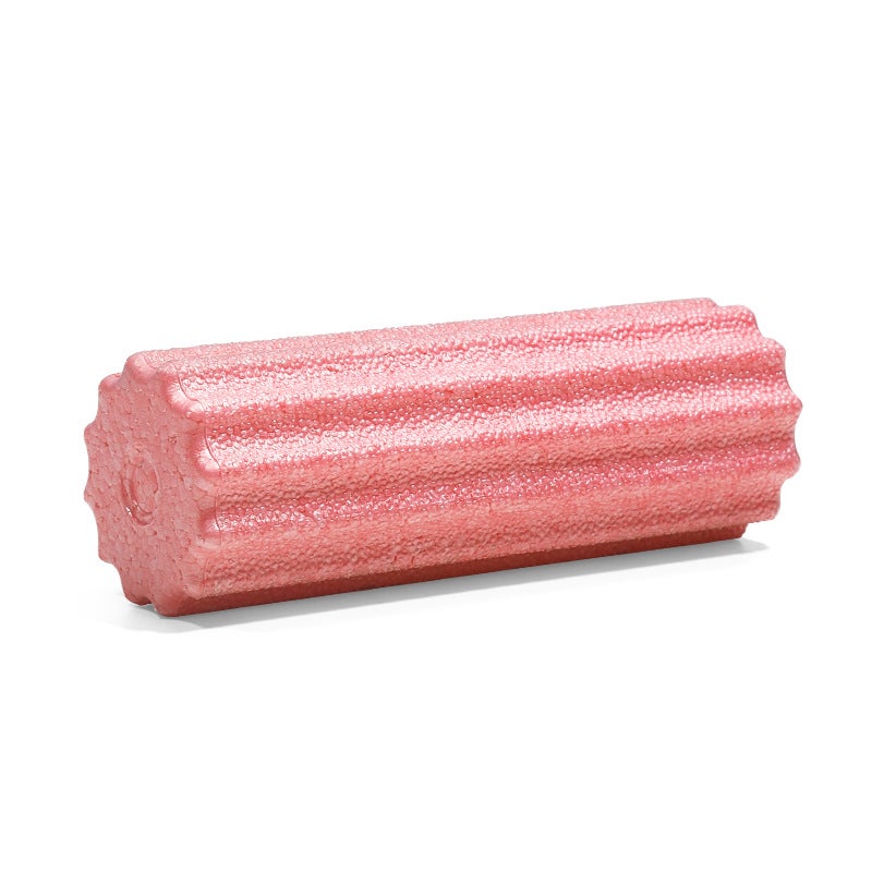 Muscle massage relaxing fitness massage epp mini foam yoga column foam shaft suit roller yoga roller Pink/solid/gear style