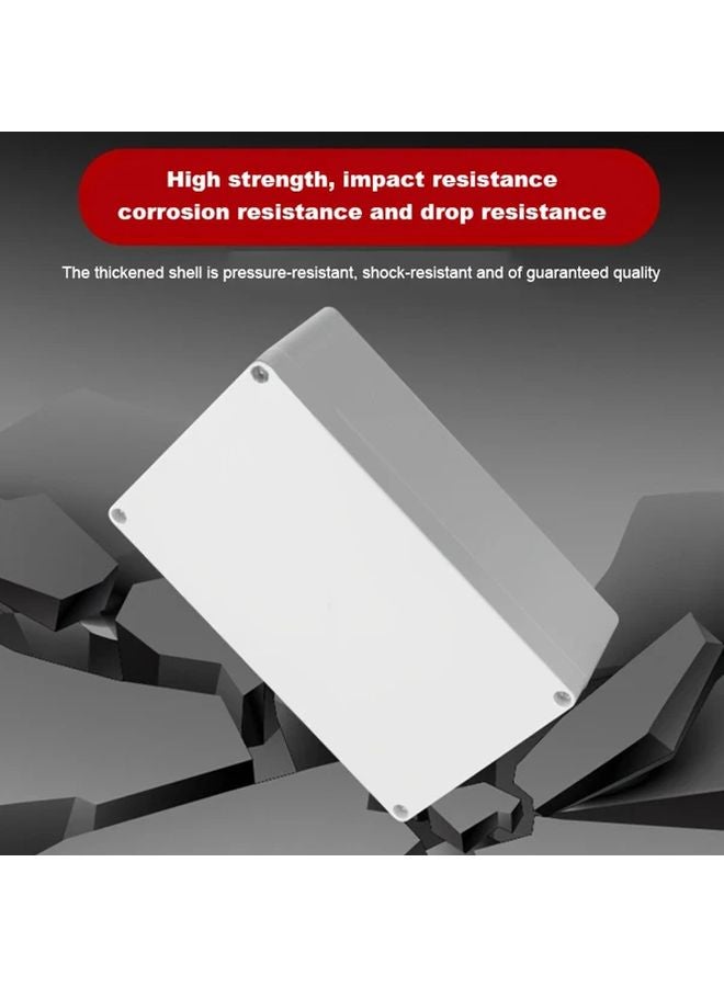 صندوق كهربائي خارجي مقاوم للماء بغطاء بلون صلب لمعدات الكابلات المثبتة على الحائط - Image 5