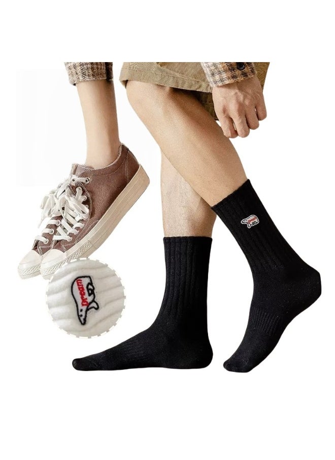 KUYING Fashion Anti Slip Breathable Sports Socks Four Piece Set  - Image 2