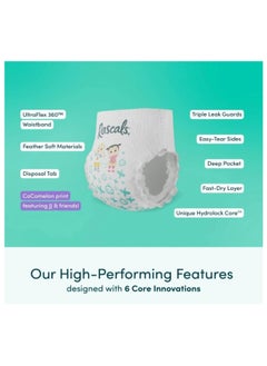 Rascal + Friends Rascals Premium Cocomelon Edition Training Diaper Pants Size 5 - 28 Pieces  - Image 4