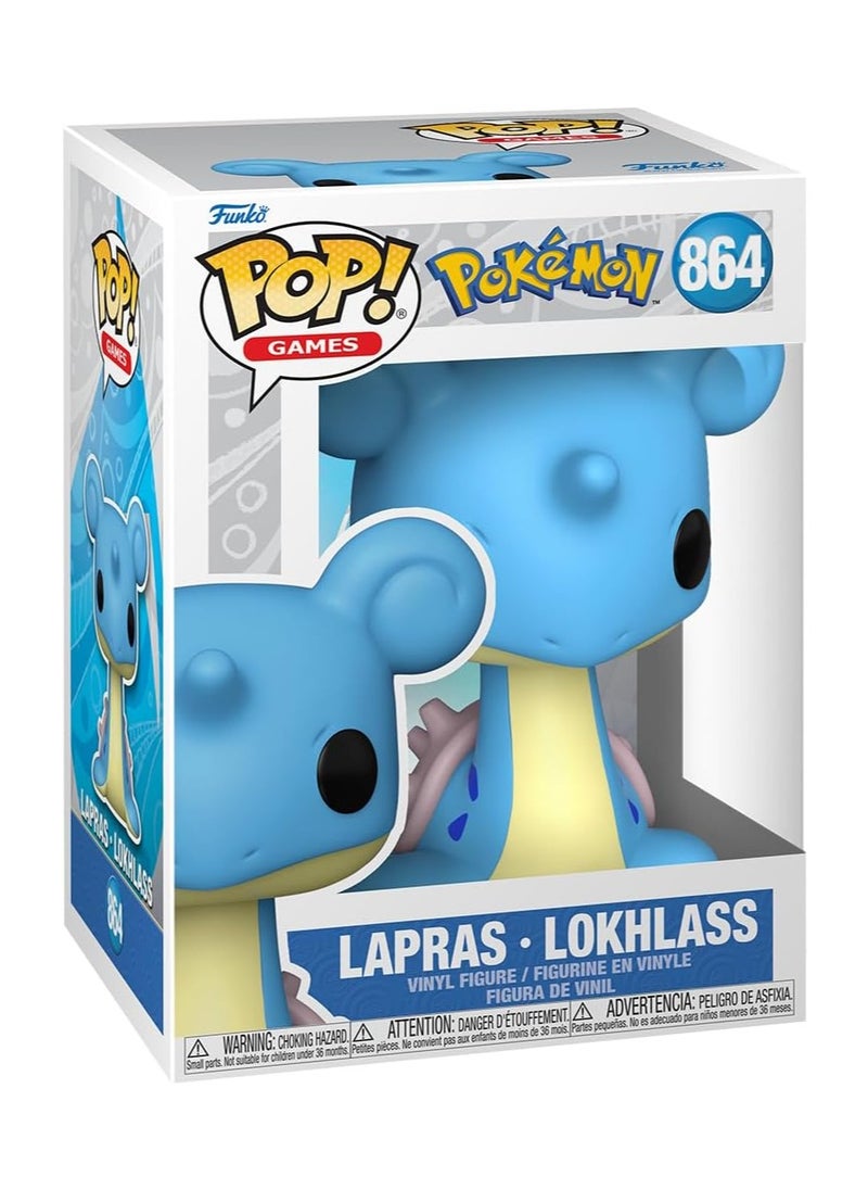 Funko Pop! - Action Figures Pop! Games: Pokemon - Lapras , One Size - Image 1