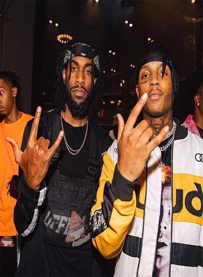 Excefore إكسيكفور، حقيبة صدر متعددة الاستخدامات للرجال، سترة حقيبة ظهر للجري، حاملة هاتف خفيفة الوزن مع جيوب شبكية للتمارين والجري والتسلق - Image 4