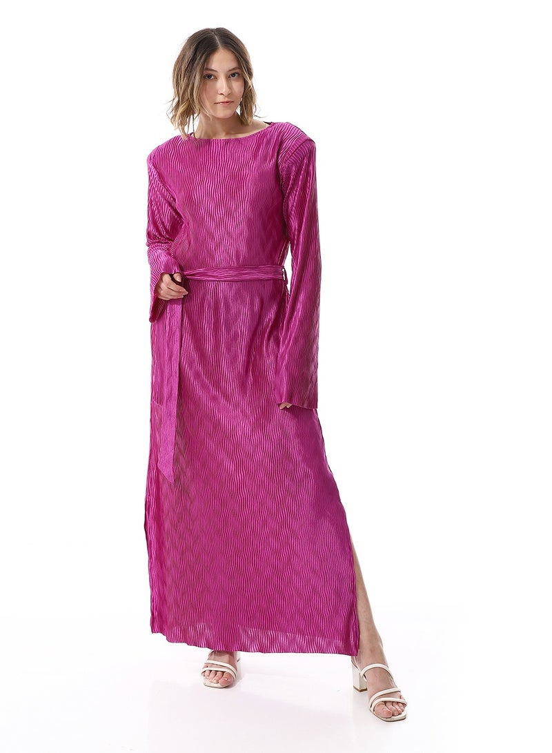 Coctail 4813-dress-fuchia - Image 1