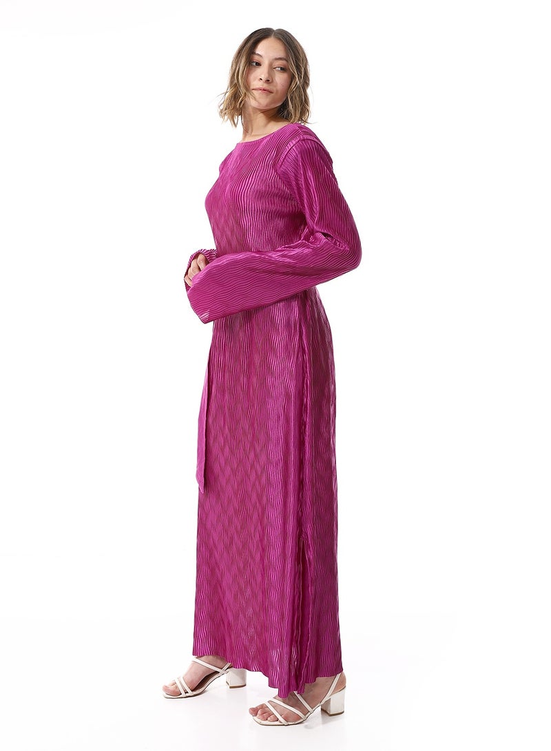 Coctail 4813-dress-fuchia - Image 2