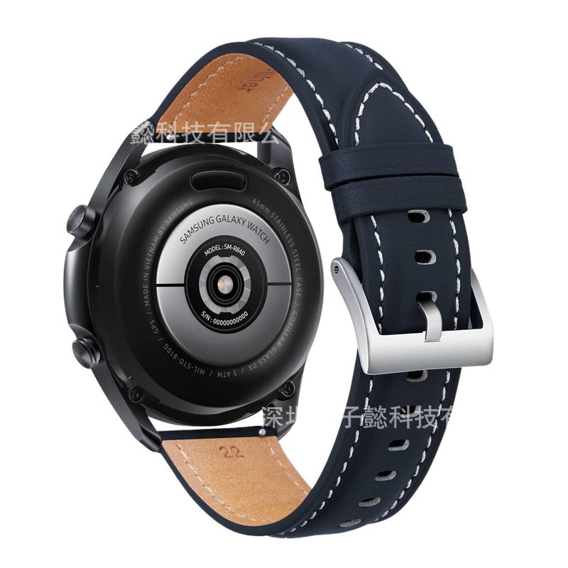 Leather Smartwatch Band for daily smartwatch wear and replacement strap Red Colour On The Go Use Work Use Family Use Everyday Use Home Use Travel - Image 4