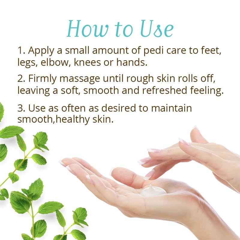 Gena Pedi Care Lotion with peppermint oil 8.5-Ounce, 1 Count - Image 5