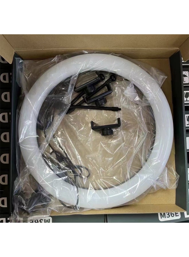 general 36cm Mobile Phone Live Fill Light Bracket 14-inch Ring Light Beauty Light LED Anchor Selfie Light M36E-Specifications:210CM Tripod - Image 2
