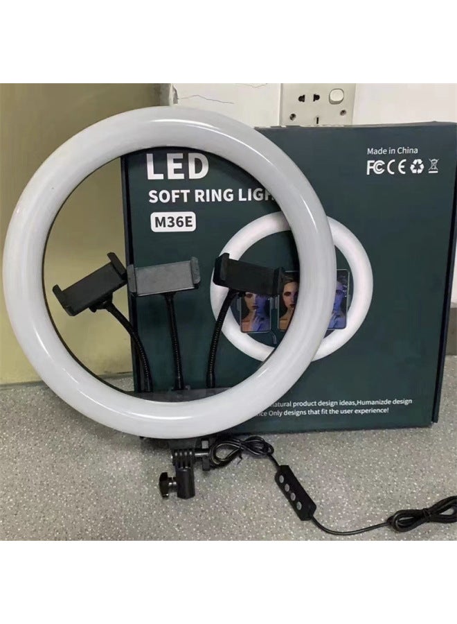 general 36cm Mobile Phone Live Fill Light Bracket 14-inch Ring Light Beauty Light LED Anchor Selfie Light M36E-Specifications:210CM Tripod - Image 4