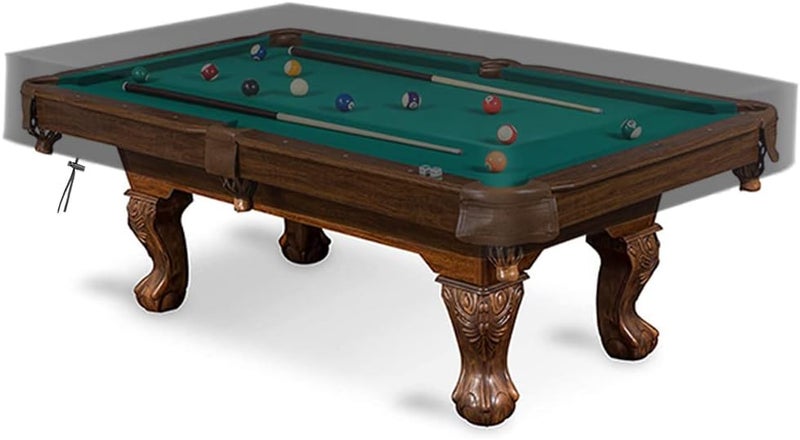Amberr Waterproof Billiard Pool Table Cover for 7/8/9 Foot Tables (9 Foot: 112x62x8in) - Image 4