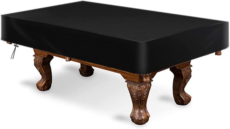 Amberr Waterproof Billiard Pool Table Cover for 7/8/9 Foot Tables (9 Foot: 112x62x8in) - Image 1