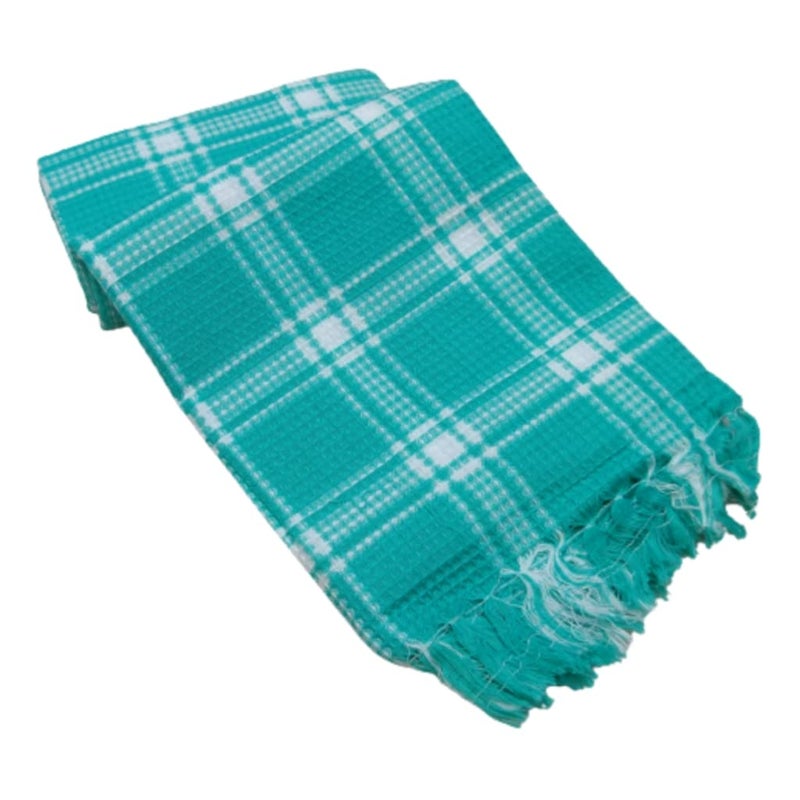 TRUEVELLI 100% Cotton 450 GSM Bath Towel Face Hand Sports Hair Size:30x60 Inch (Pack of 1 Piece) Colour:Green - Image 1