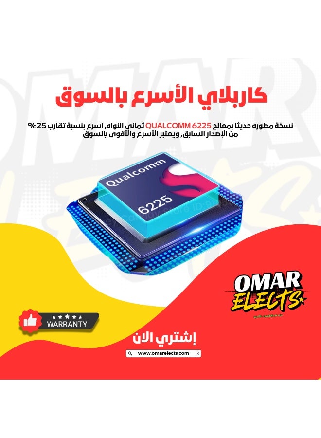 كار لينكيت كاربلاي تيبوكس امبيانت ليد من كارلينكت بسرعة 8 رام وسعة تخزين 128 جيجابايت بمعالج كوالكوم 6225 الأحدث والأسرع بالسوق لتحويل شاشة السيارة الى نظام اندرويد 13 وتشغيل اليوتيوب والنتفلكس والتطبيقات الأخرى على أغلب انواع السيارات - Image 4