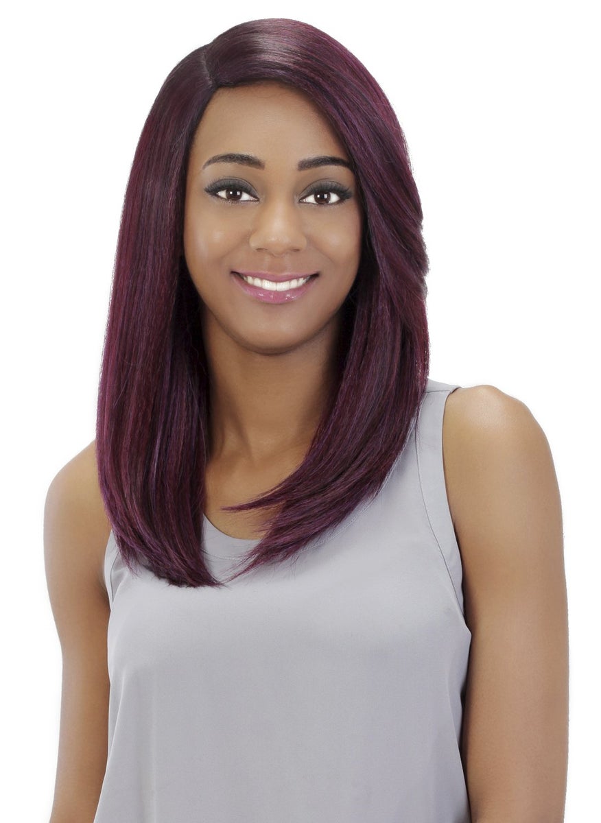 VIVICA A. FOX Vivica A Fox Hair Collection Athena Pure Stretch Cap Wig, Yaki Texture, STT1B/88, 10.50 Ounce 