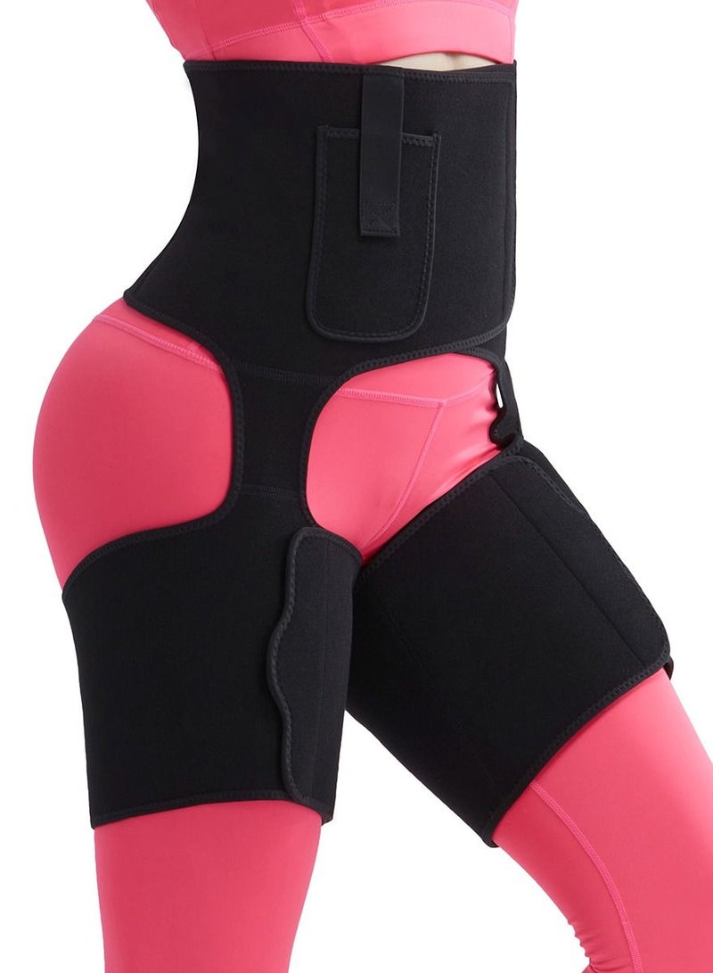 Dee trimmer Hana 3-in-1 Activewear Set for Women | Tummy Control Shapewear, Waist Trainer, Leg Shaper | Slimming Body & Shape Enhancement - Image 3