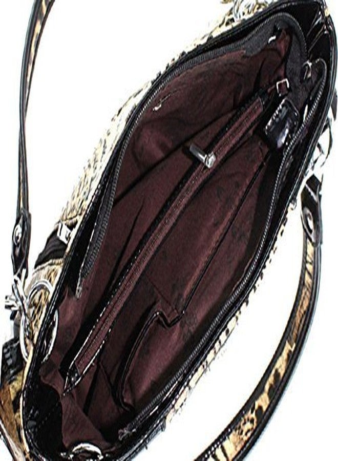 Things2Die4 Camouflage Rhinestone Western Buckle Purse/Wallet Set (Coffee Set) - Image 5