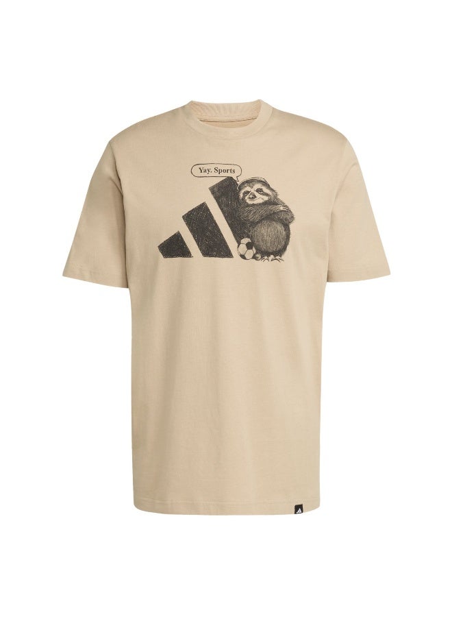 Adidas Yay Sports Graphic T-Shirt - Image 1