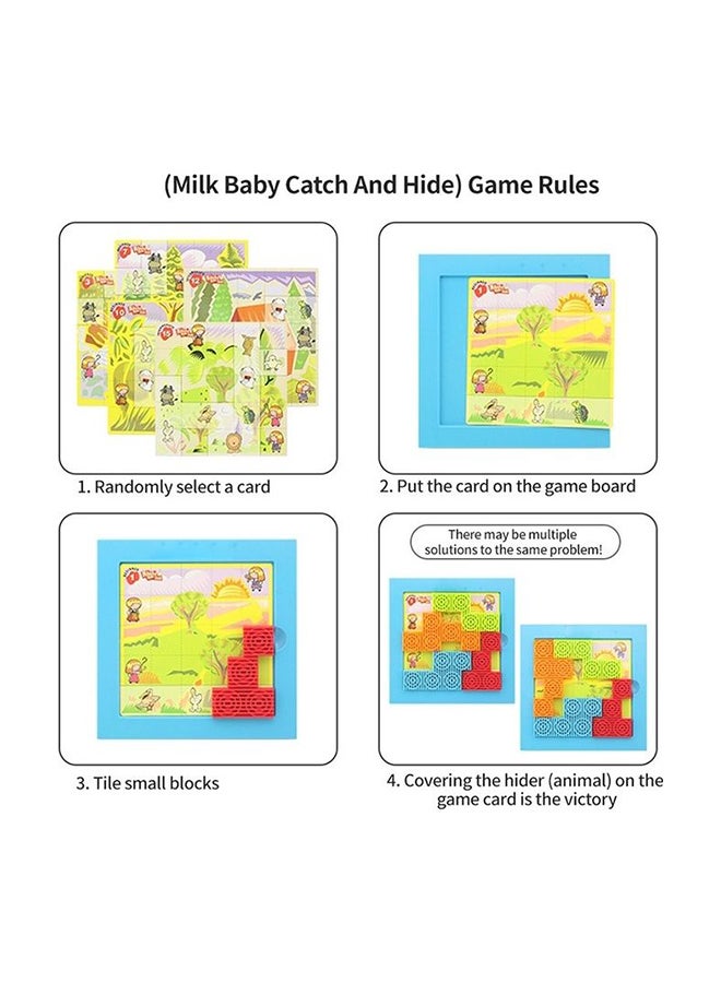 Kidle Milk Baby Catch And Hide Puzzle Board Game - Image 4