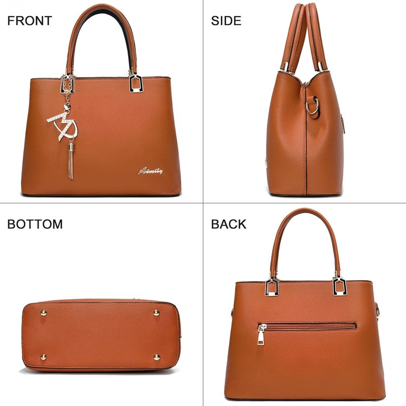 ToLFE Womens Purses and Handbags Shoulder Bags Ladies Designer Top Handle Satchel Tote Bag - Image 5