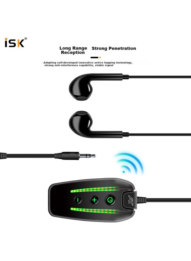 Isk Ex60pro Monitoring Headphones For Tiktok, Kuaishou Singing, In-ear Monitoring Headphones For Performances, Outdoor Gaming, Stereo Over-ear Neckband Headphones With One Mic And One Speaker - Image 4