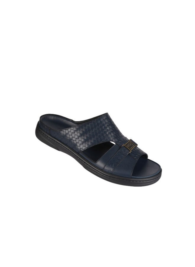 barjeel uno Barjeel Uno Mens Arabic Sandals 2372 Blue  - Image 1