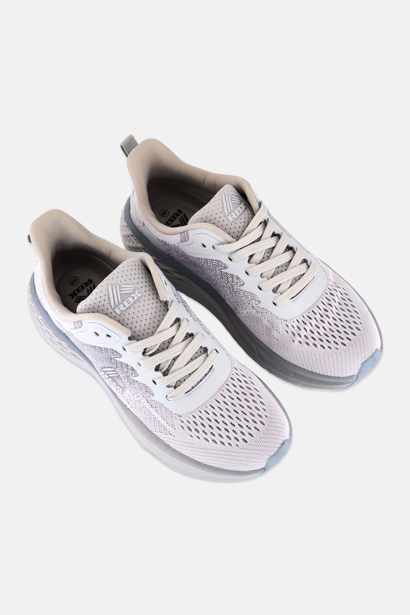 RBX Women Lace Up Running Shoes, Light Grey - Image 4