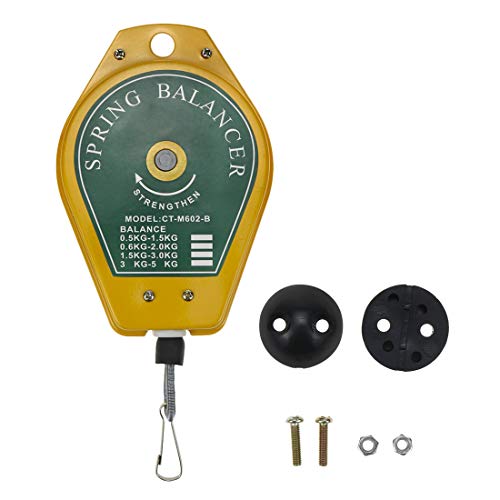 Tsnamay حامل أدوات زنبركي قابل للسحب من تسناماي 1.5-3 كجم/3.3-6.6 رطل (1 قطعة) - Image 2