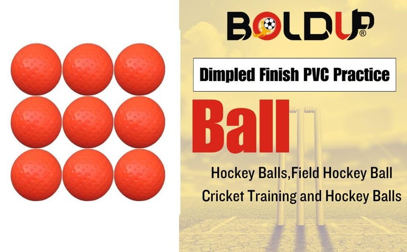 IFOLDUP ® Training Practice Ball/Field Hockey/Cricket Training/Hockey Balls Dimple Turf – for Field/Outdoor Game - Image 4