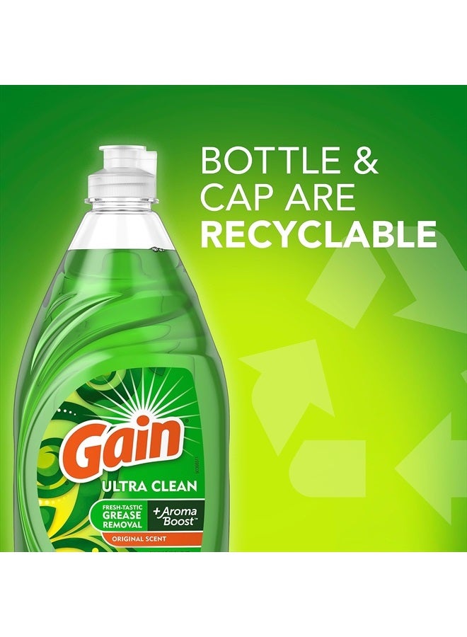 Gain Ultra Dishwashing Liquid Dish Soap, Original Scent, 38 fl oz - Image 5