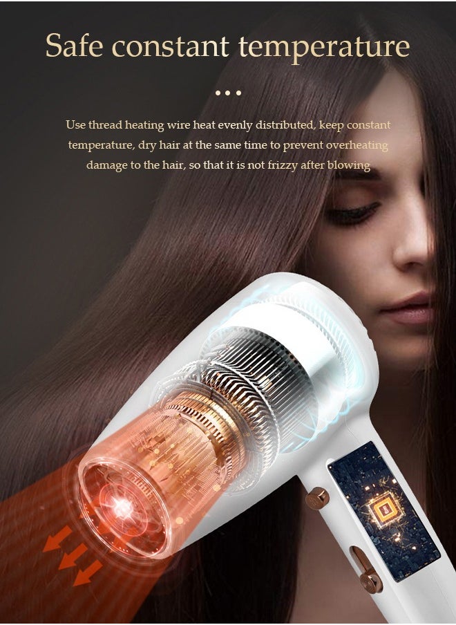 DUNISO Specialized hotel hair dryer, wall mounted high-power hair dryer, homestay hair dryer cylinder without punching holes,Wall Mounted Hair Dryer, Commercial Wall Mounted Hair Dryers Hair Dryer Wall Hung Hair Dryer for Hotel Bathroom Home and Travel  - Image 5
