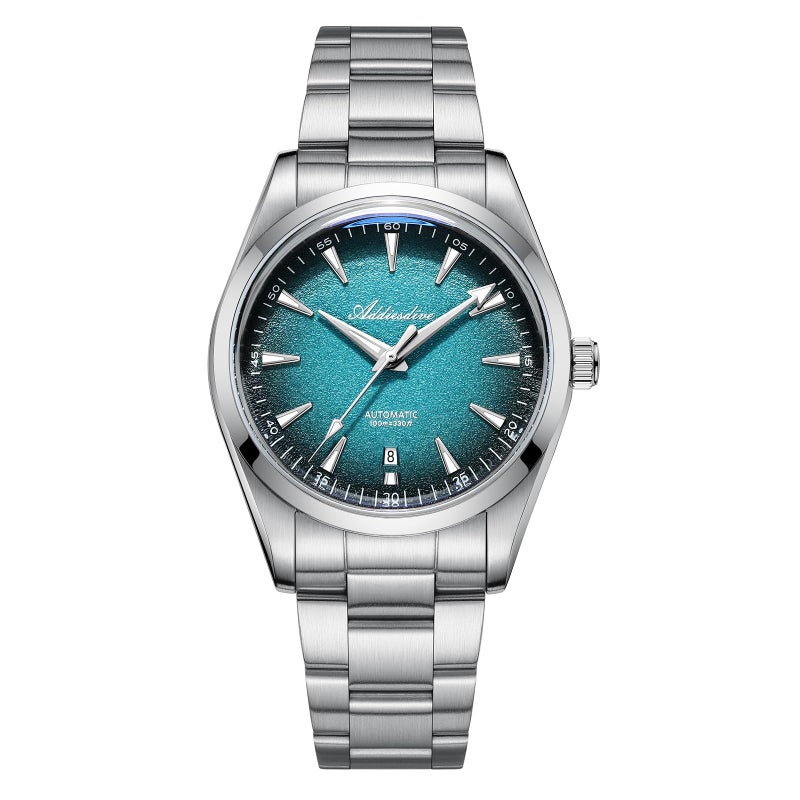 ADDIESDIVE 39 MM Mens Wrist Watch 8215 Mechanical Movement 100 M Water Resistant Luminous Blue Everyday Casual Automatic Watches for Unisex - Image 2