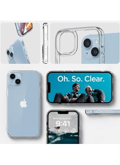 Spigen Spigen Ultra Hybrid Case Designed for Apple iPhone 14 Plus (2022) - Crystal Clear  - Image 2