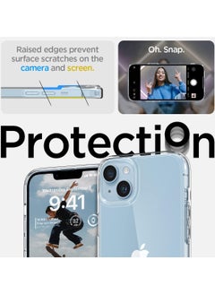 Spigen Spigen Ultra Hybrid Case Designed for Apple iPhone 14 Plus (2022) - Crystal Clear  - Image 4