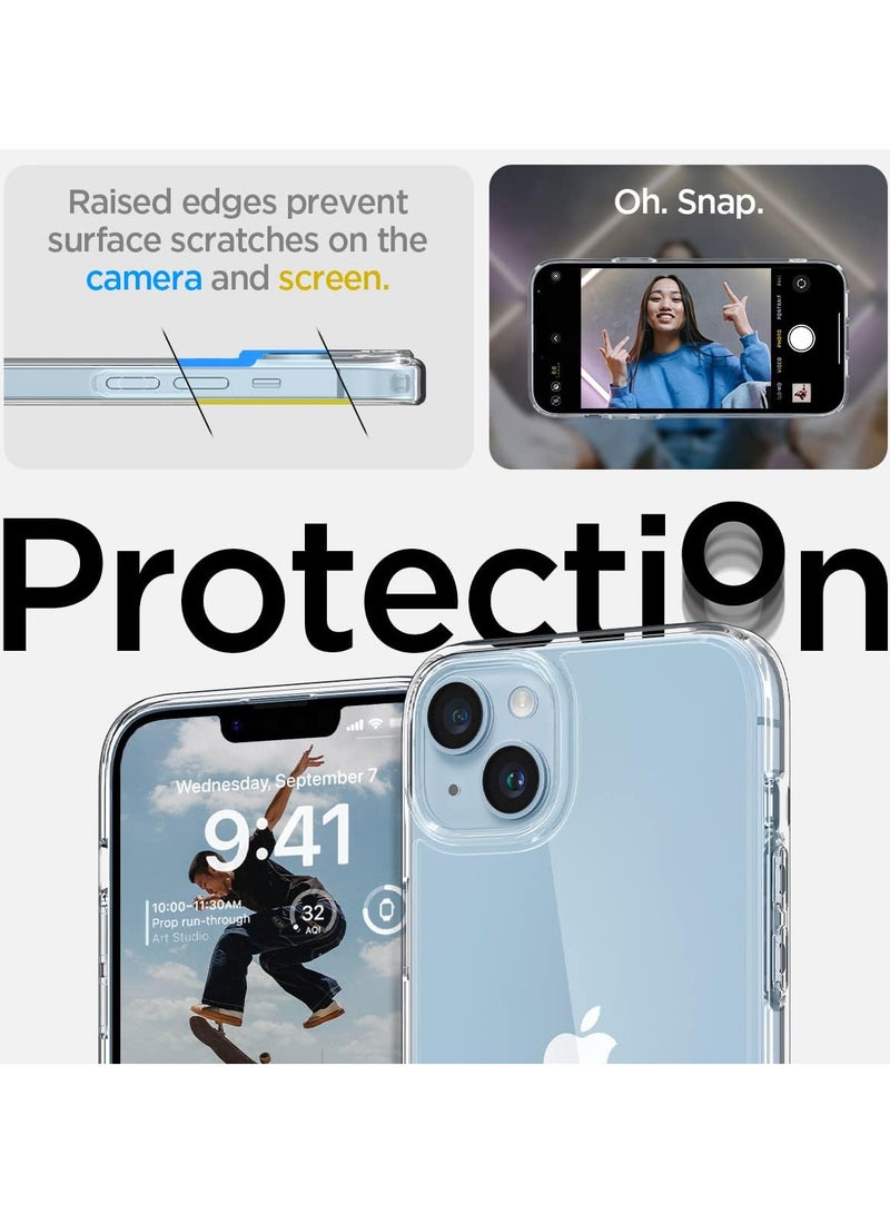Spigen Spigen Ultra Hybrid Case Designed for Apple iPhone 14 Plus (2022) - Crystal Clear - Image 4