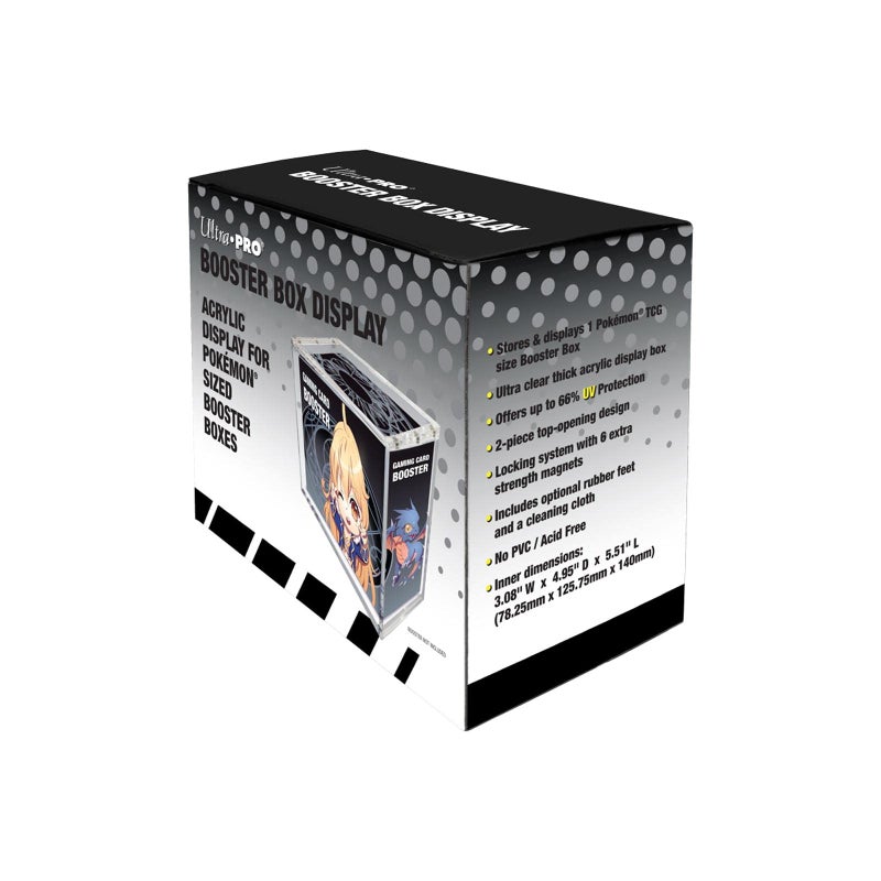 Ultra PRO - Acrylic Display Box for Pok?mon Booster Pack - Protect Your Collectible Cards  and Gaming Cards in Original in Box Condition  Card Protector (3.08"" W x 4.95"" D x 5.51"" L) - Image 4