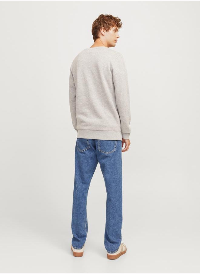 JJ Rebel by Jack & Jones Front Graphic Print Crew Neck Sweatshirt  - Image 4