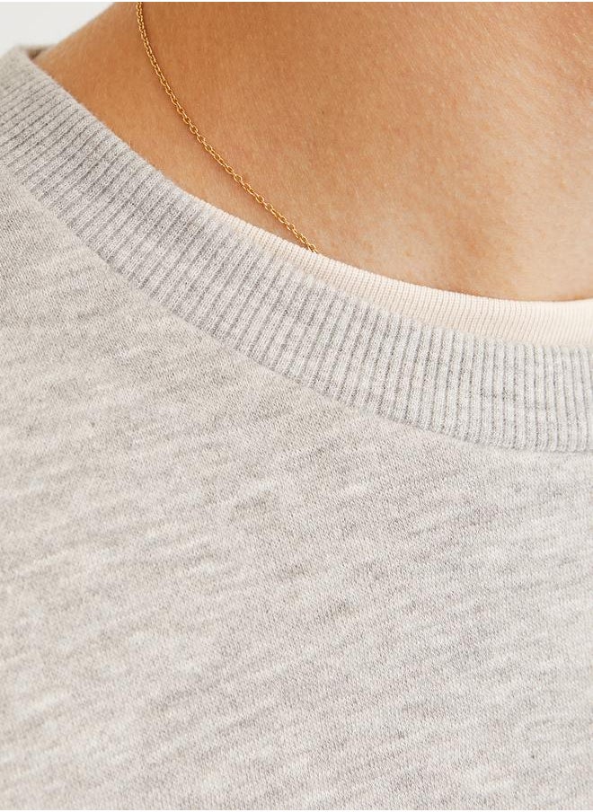 JJ Rebel by Jack & Jones Front Graphic Print Crew Neck Sweatshirt  - Image 3
